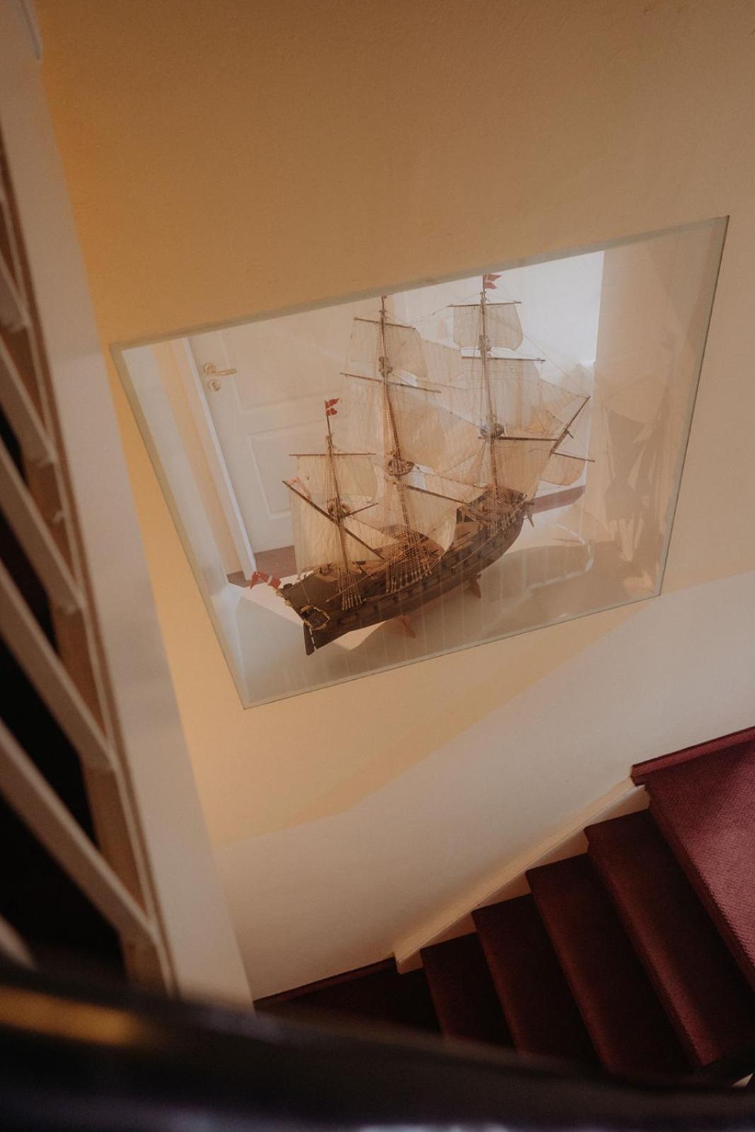 Pension Am Museum Glückstadt Buitenkant foto