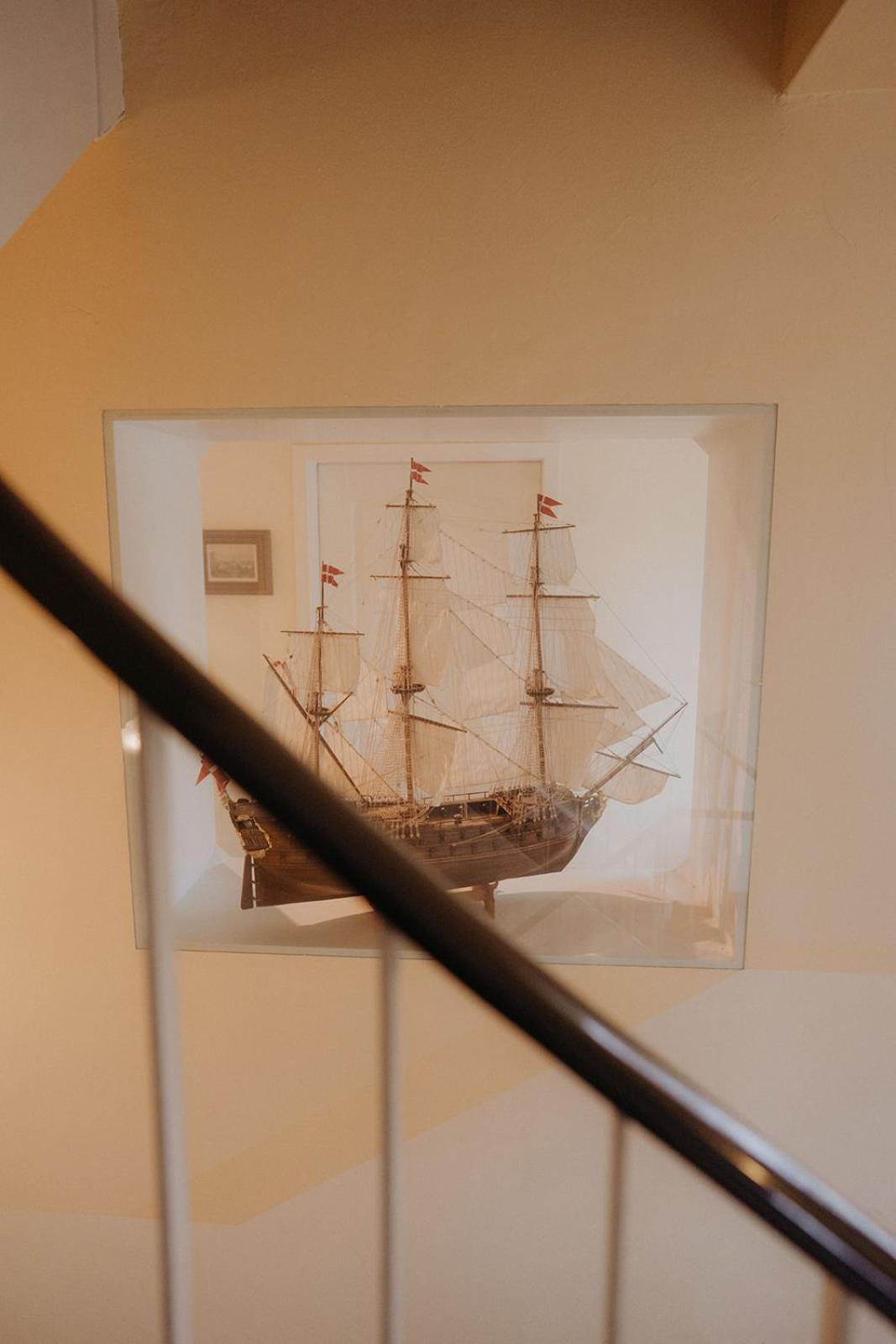 Pension Am Museum Glückstadt Buitenkant foto