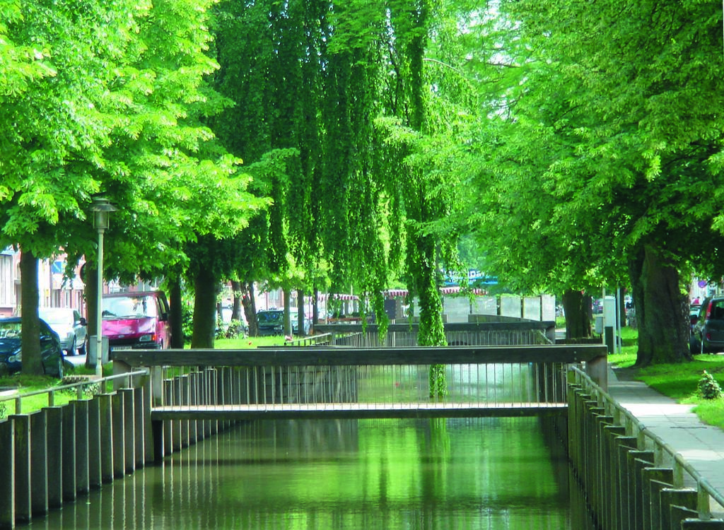 Pension Am Museum Glückstadt Buitenkant foto